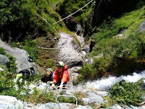 Climb The Worlds Highest Waterfall Cable Climb Near Wanaka!