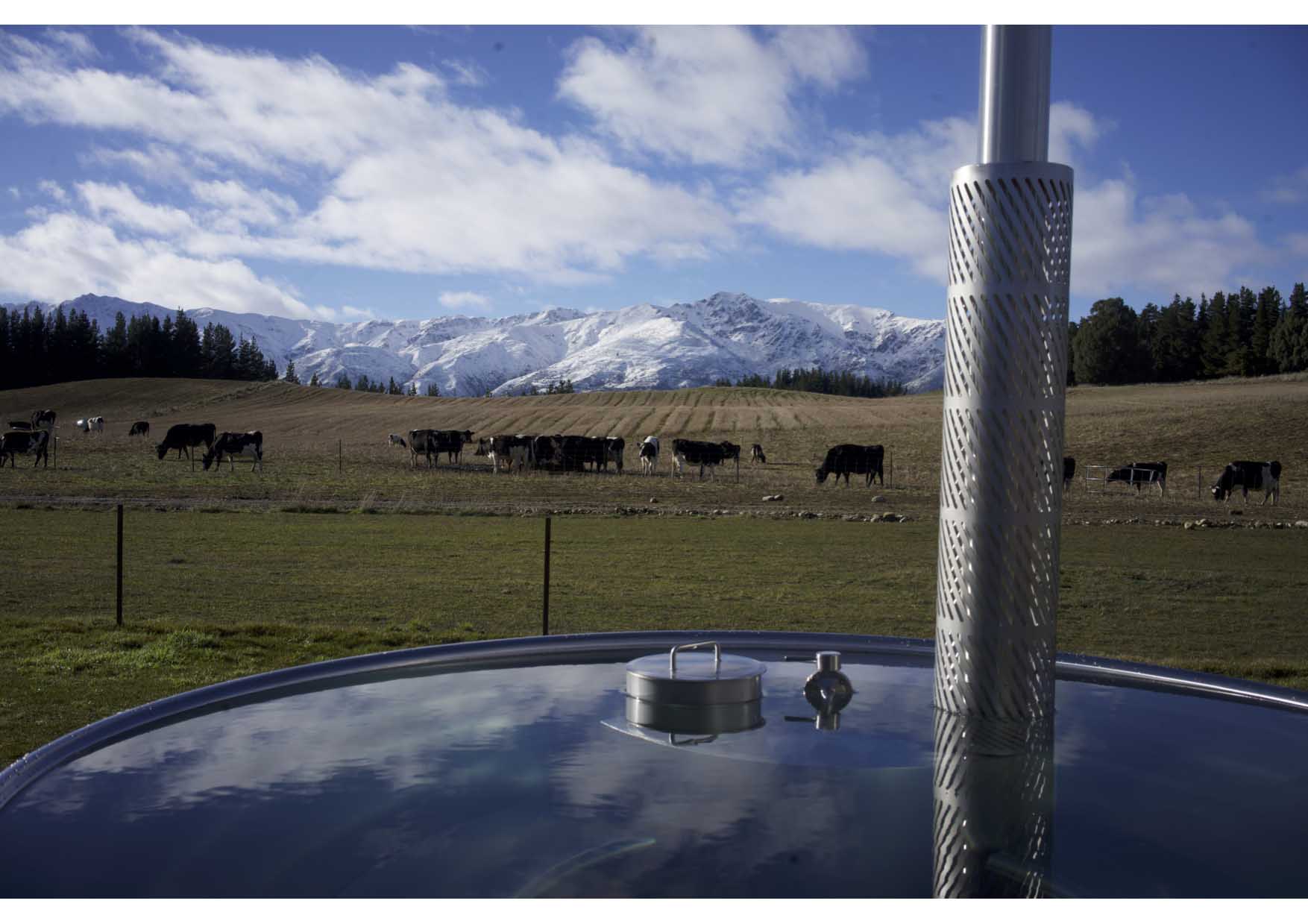 Southern Alps Farm Wood fired Hot Tub Sunset Experience Chuffed Gifts