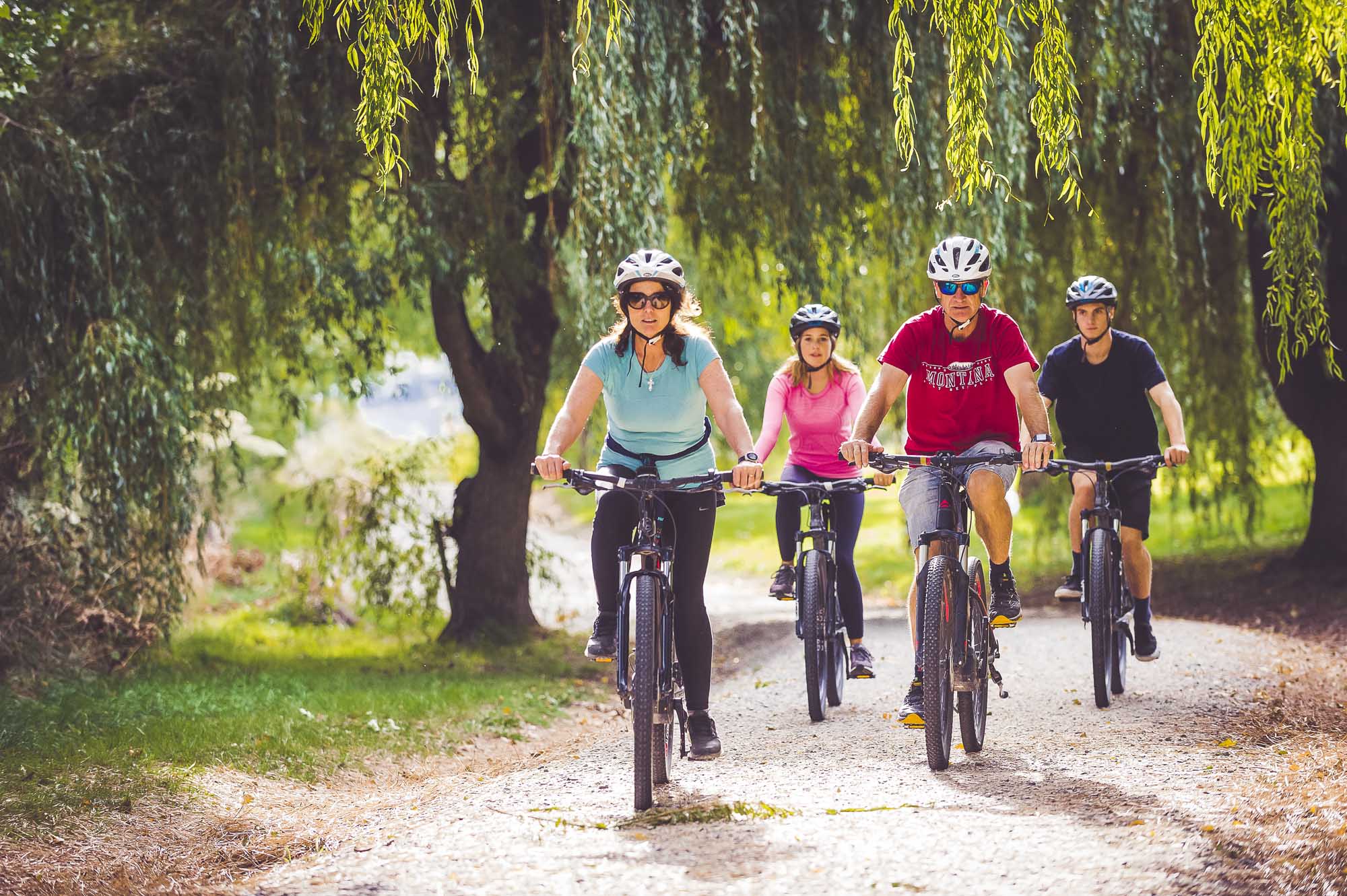 Explore Queenstown Cycle Trails by E-Bike Frankton Willows