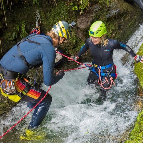 An Epic Waterfall Climbing & Canyoning Trip Near Wanaka!