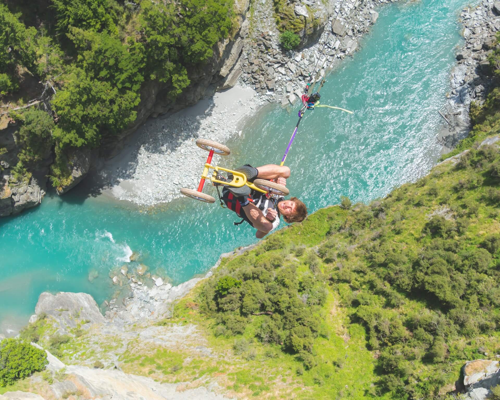 Take on the worlds first Canyon Swing, above the Shotover River - Image 2