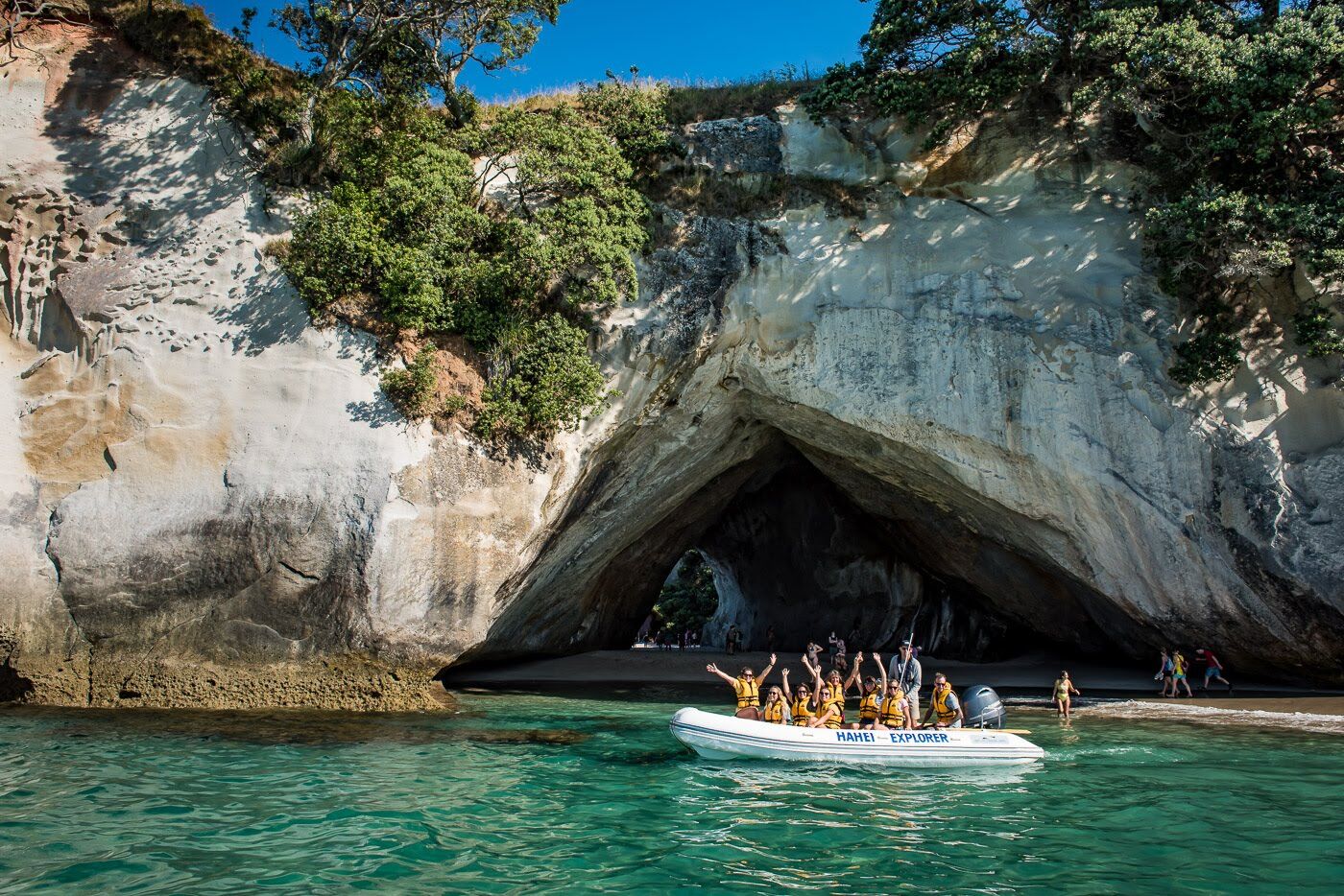 Hahei Cathedral Cove Boat Tour – Explore Sea Caves & Volcanic Coast! - Image 2