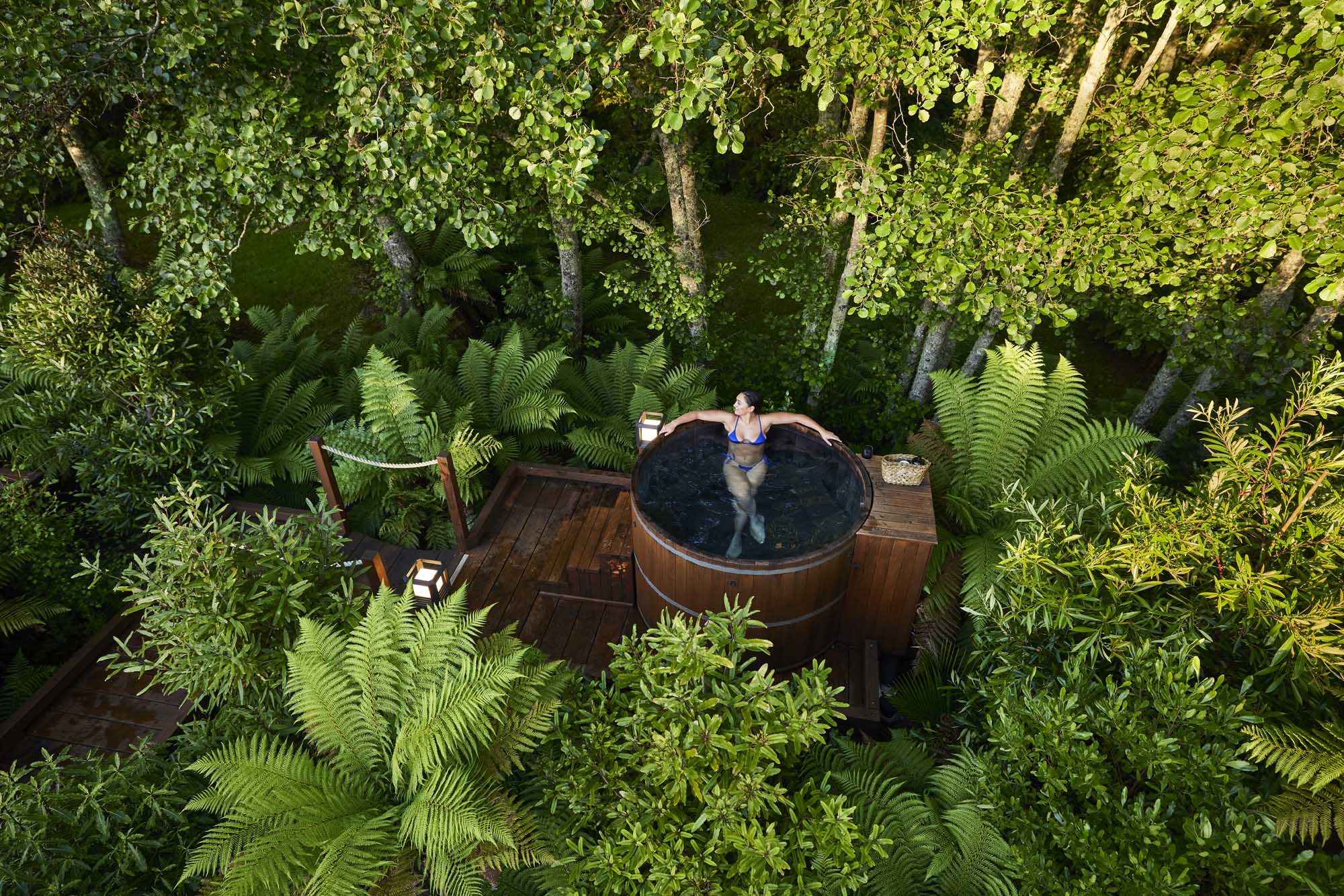 Private Hot Tub and Zorb Rides