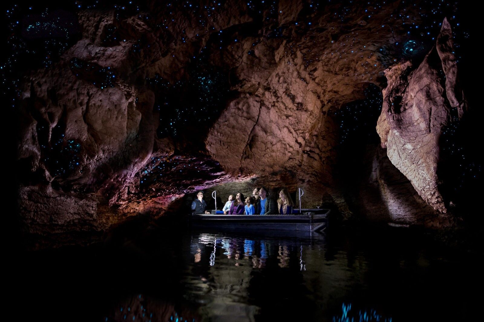 Te Anau Glowworm Caves Cruise and Underground Cave Adventure!