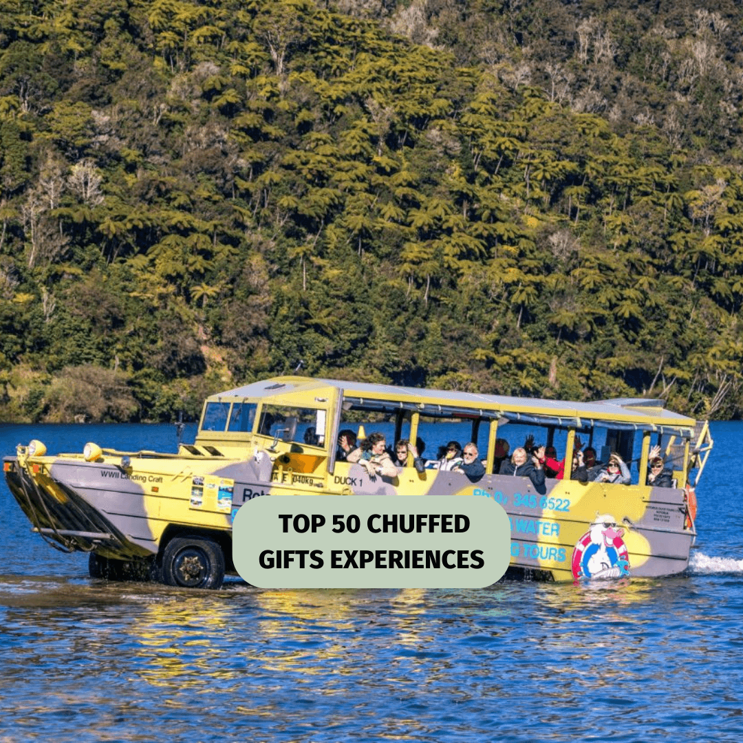Rotorua City & Lakes Duck Adventure in a WWII Amphibious Vehicle!