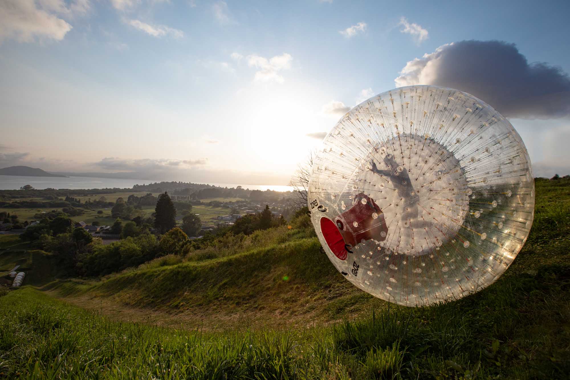 Private Hot Tub and Zorb Rides - Image 2