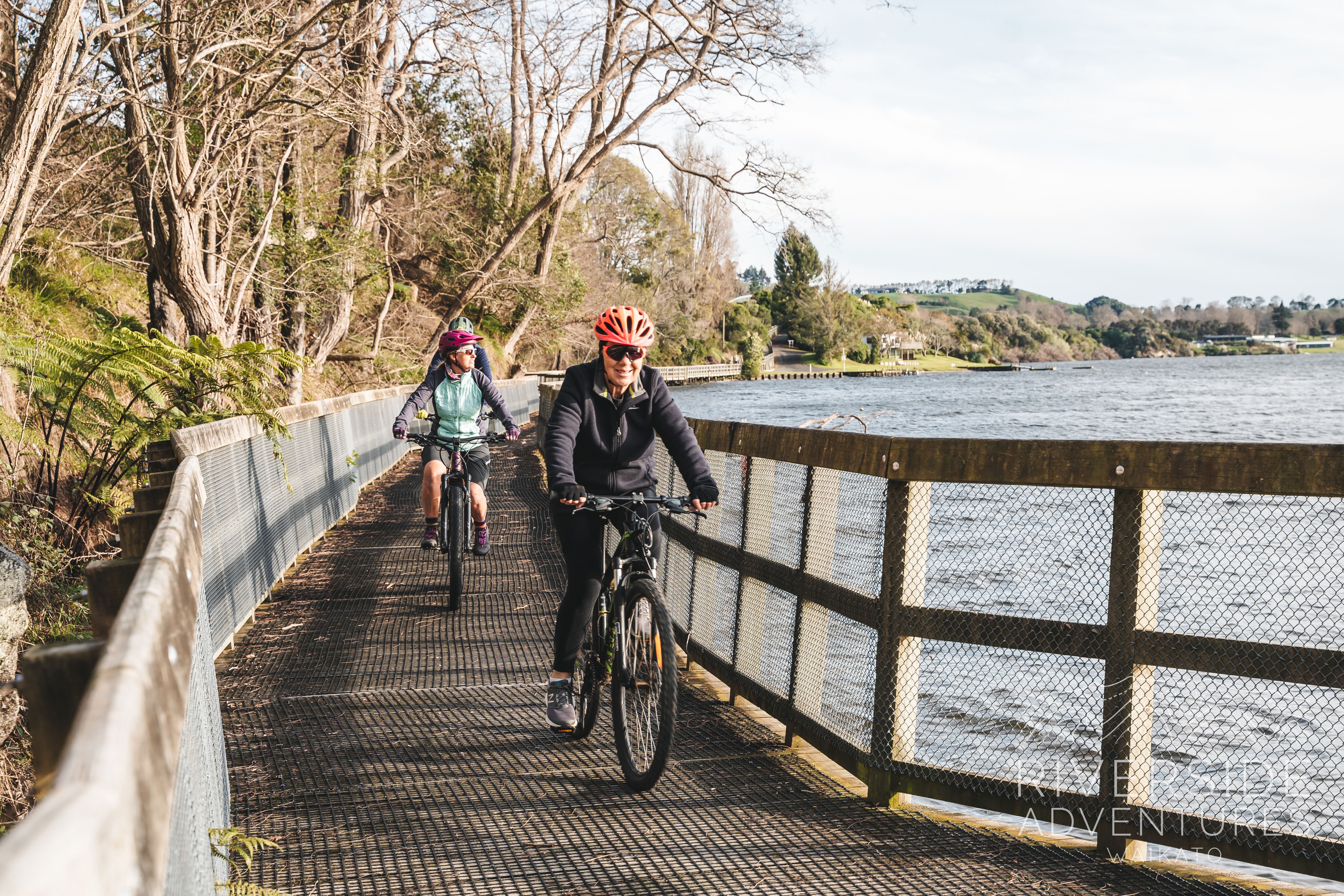 Ride Te Awa, the Great New Zealand River ride on E-Bike!
