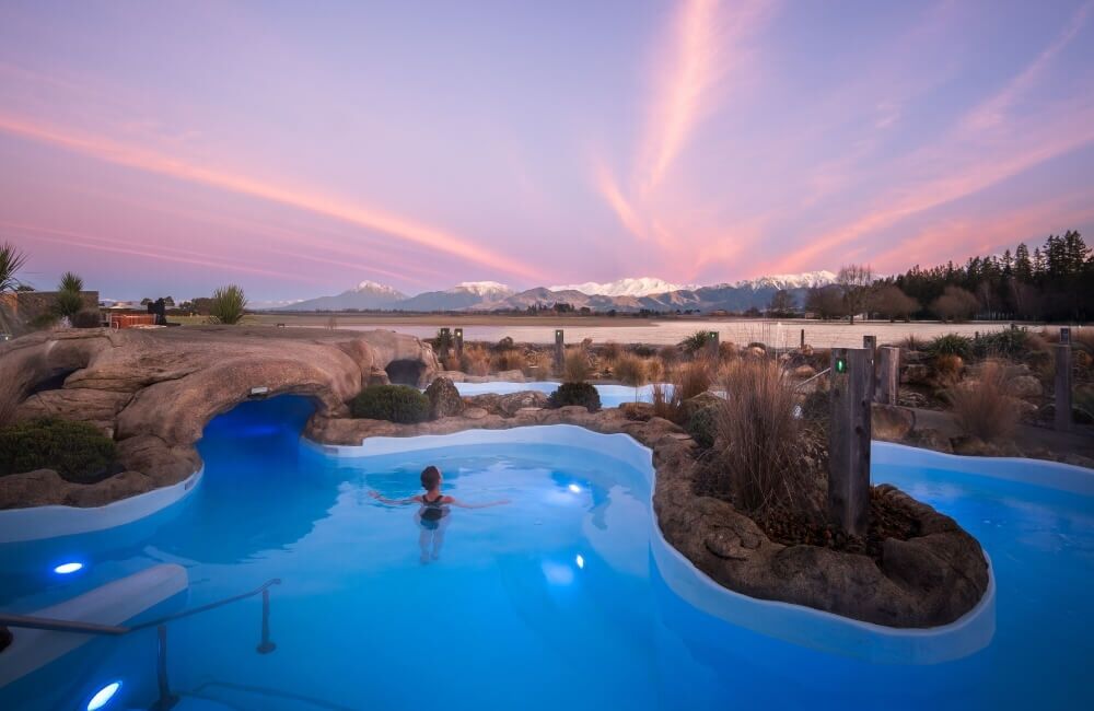 A relaxing soak at Opuke Thermal Pools & Spa - Image 2