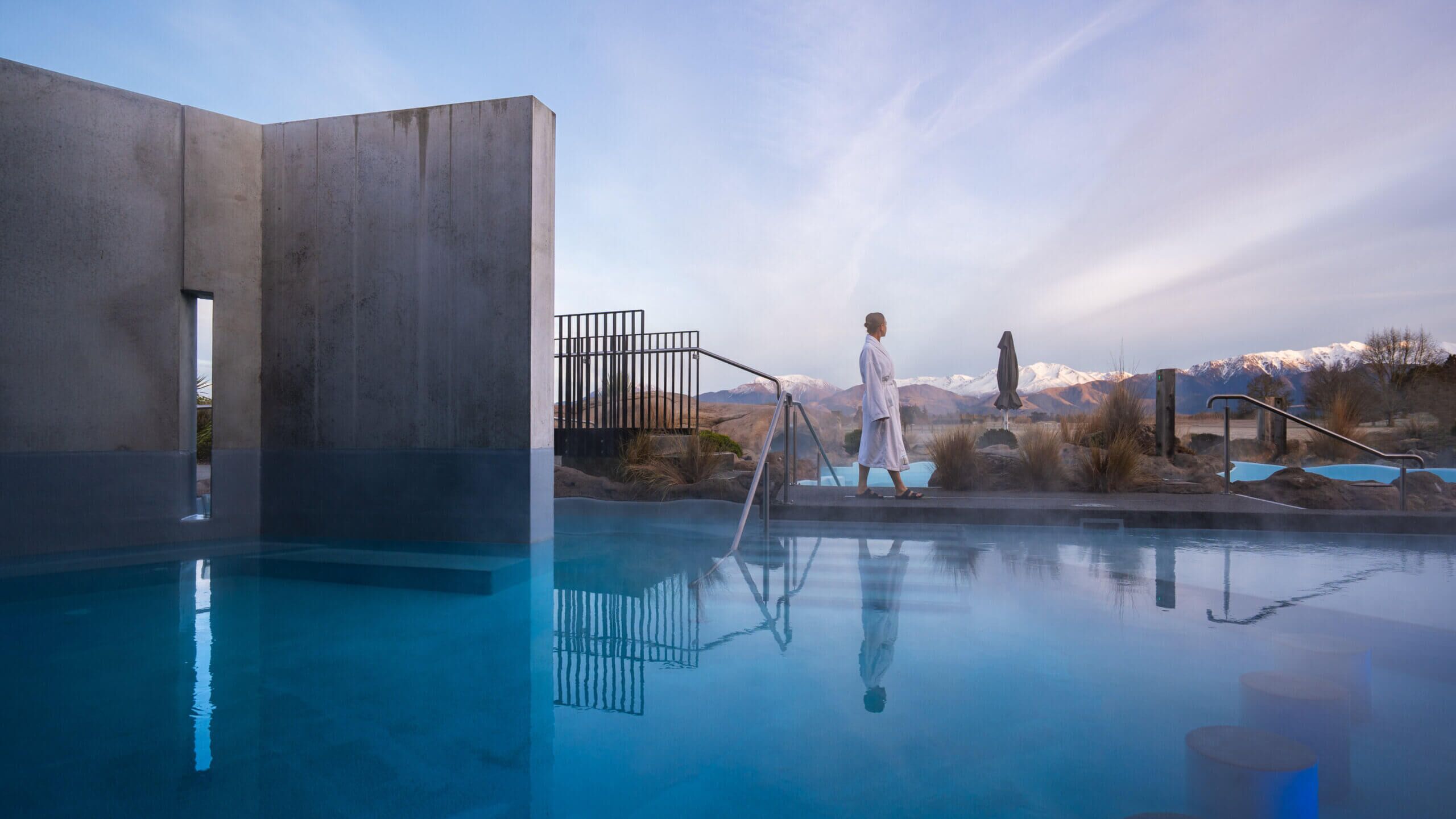 A relaxing soak at Opuke Thermal Pools & Spa