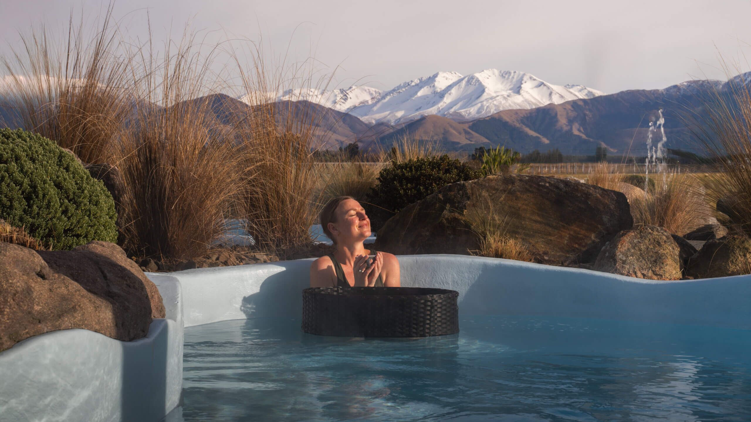 A relaxing soak at Opuke Thermal Pools & Spa - Image 4
