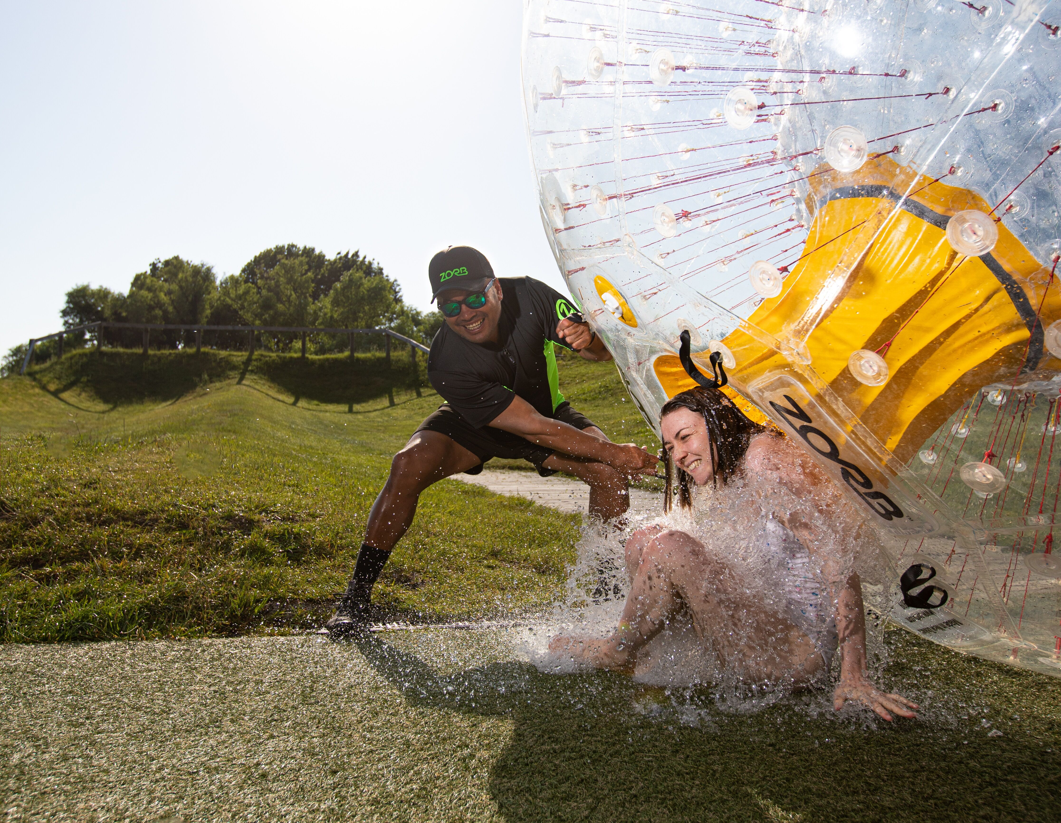 Roll down Mt Ngongotaha in the original, world famous Zorb! - Image 2