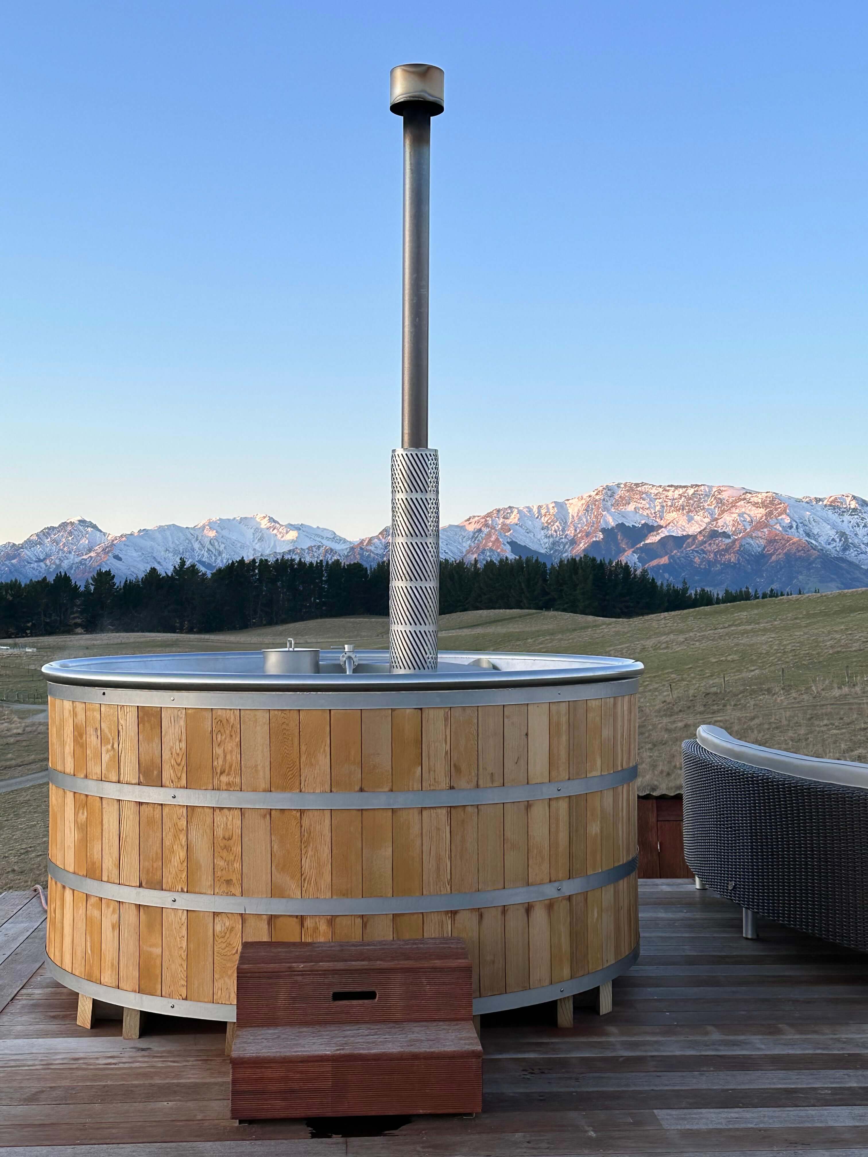 Wood fired Hot Tub soak on a rural farm property near Lake Wanaka! - Image 3