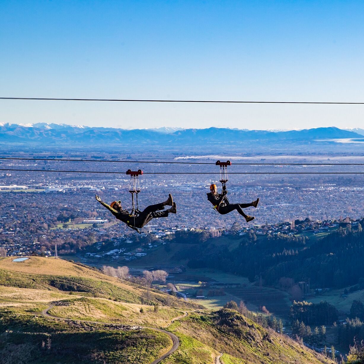 Fly NZ's Longest Zipline for 1.1 kilometers down the Port Hills! - Image 3