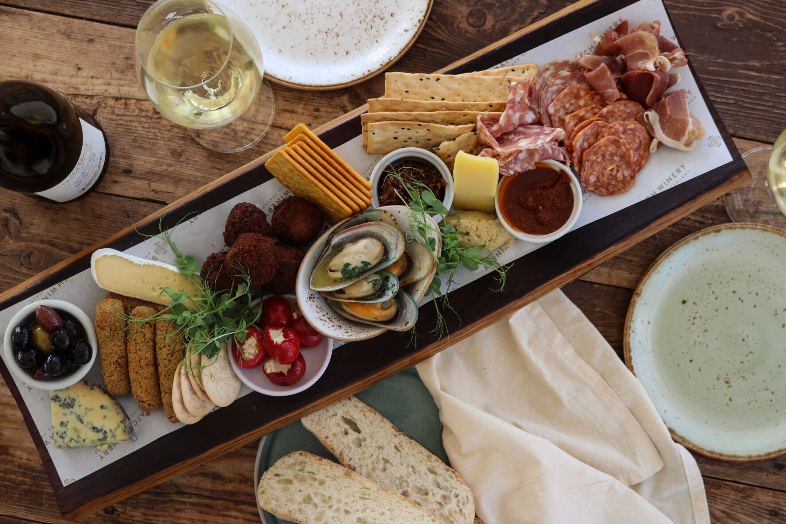 Return Ferry tickets, premium wine tasting, & Cheese Platter at Batch Winery, Waiheke Island - Image 4