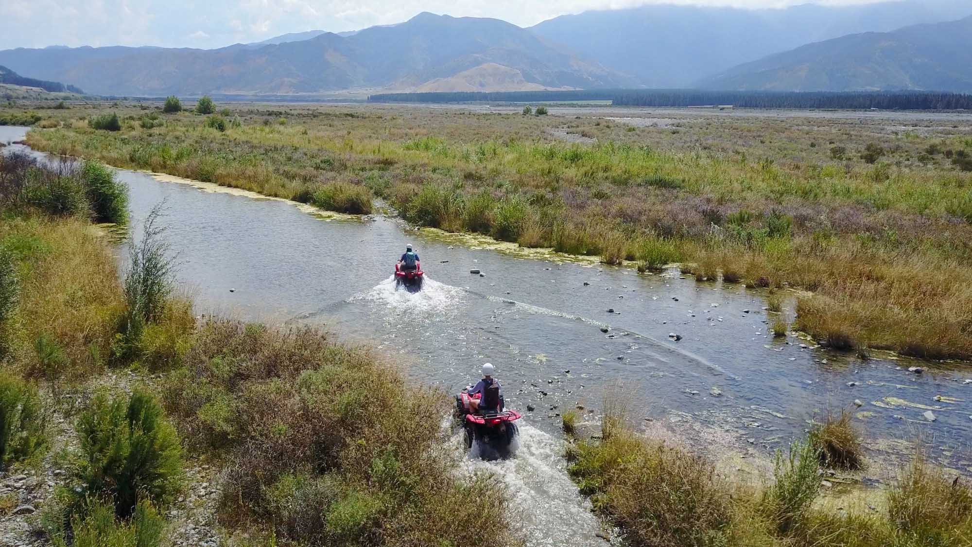 Tour Canterbury Forests & Rivers on Quad Bike - Image 2