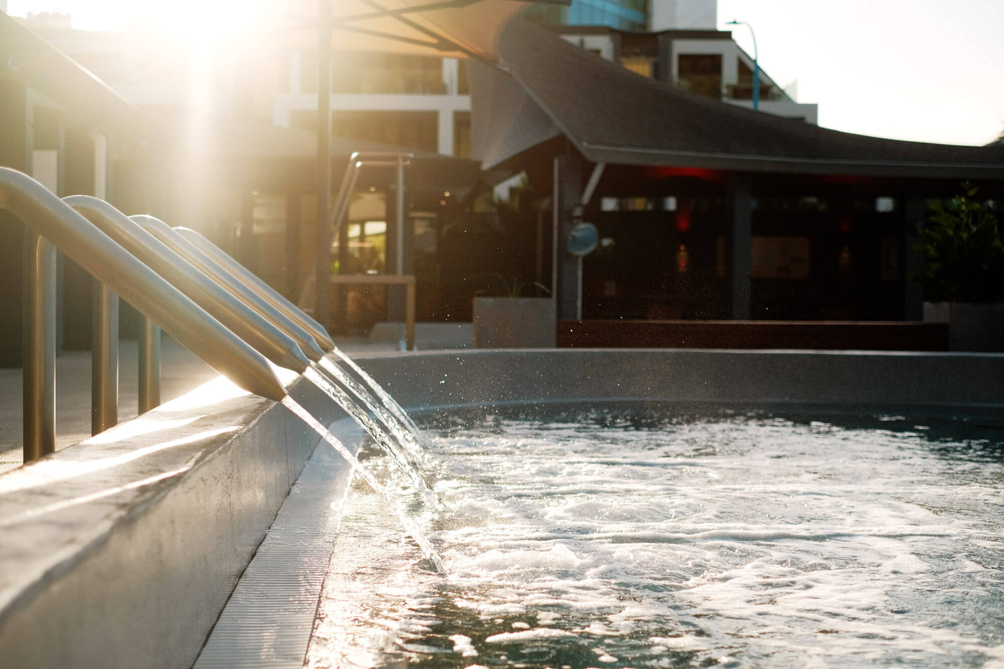 45 minute massage followed by a soak under Mount Maunganui