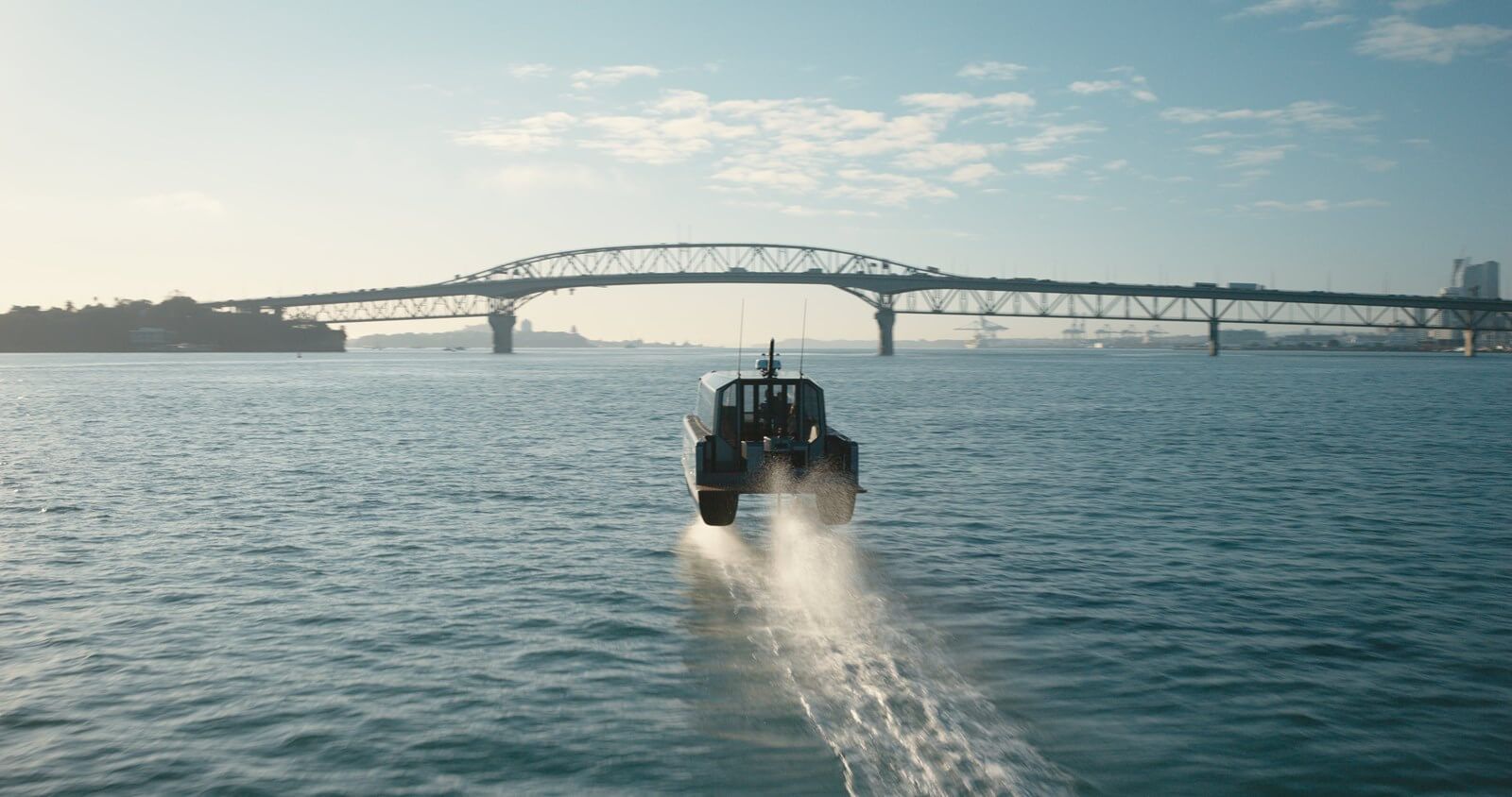 Auckland Harbour electric hydrofoil experience, a first-in-the-world experience offering!