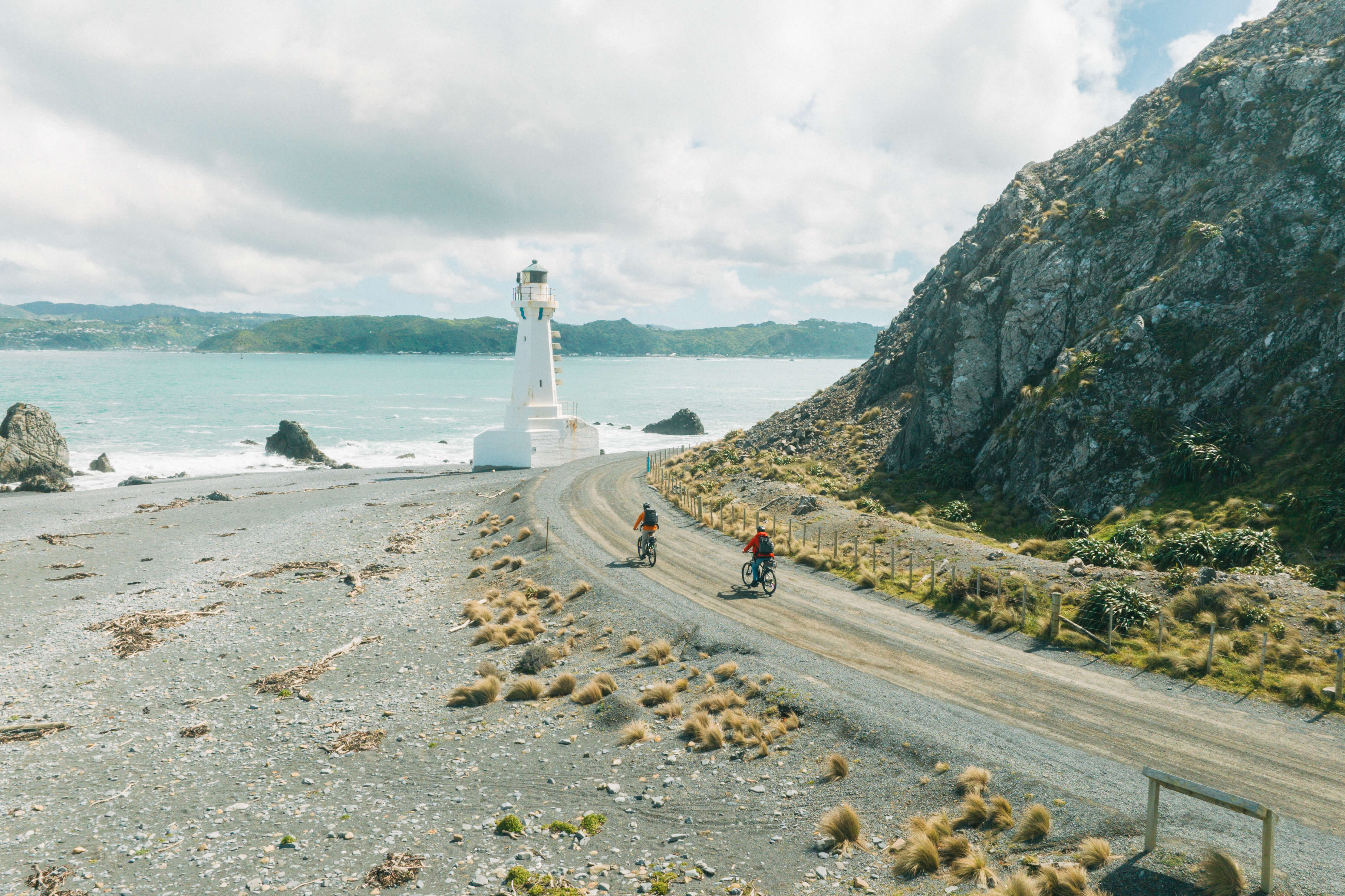 Full Day Exploring Wellington's Rugged Pencarrow Coast on E-Bikes