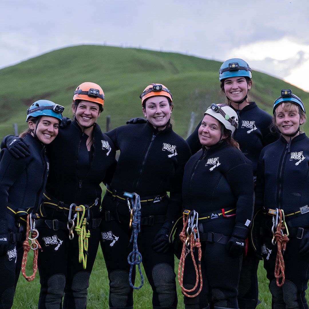 Glow worm canyon canyoning Raglan Chuffed Gifts