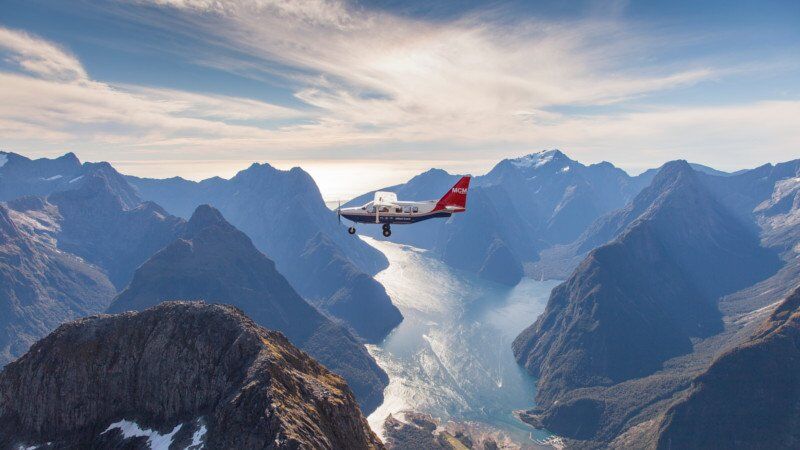 Spectacular Milford Sound Scenic Flight